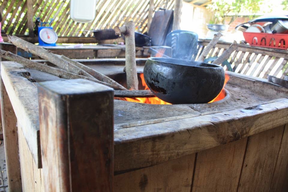 cocina en leña Manabí
